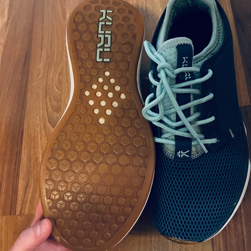 KURU Athletic Shoes in Blue and Brown